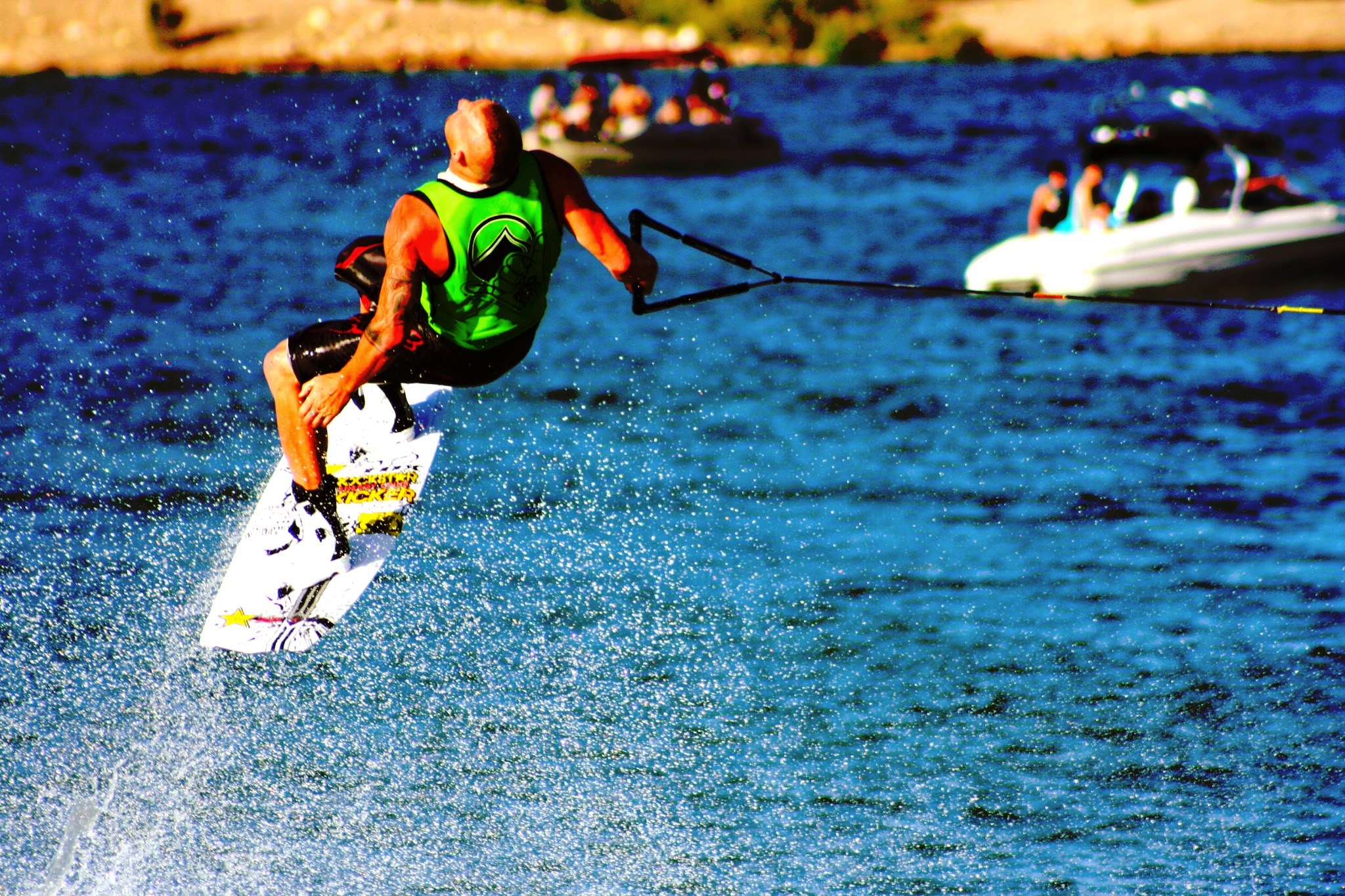 Wakeboarder at Lake Powell